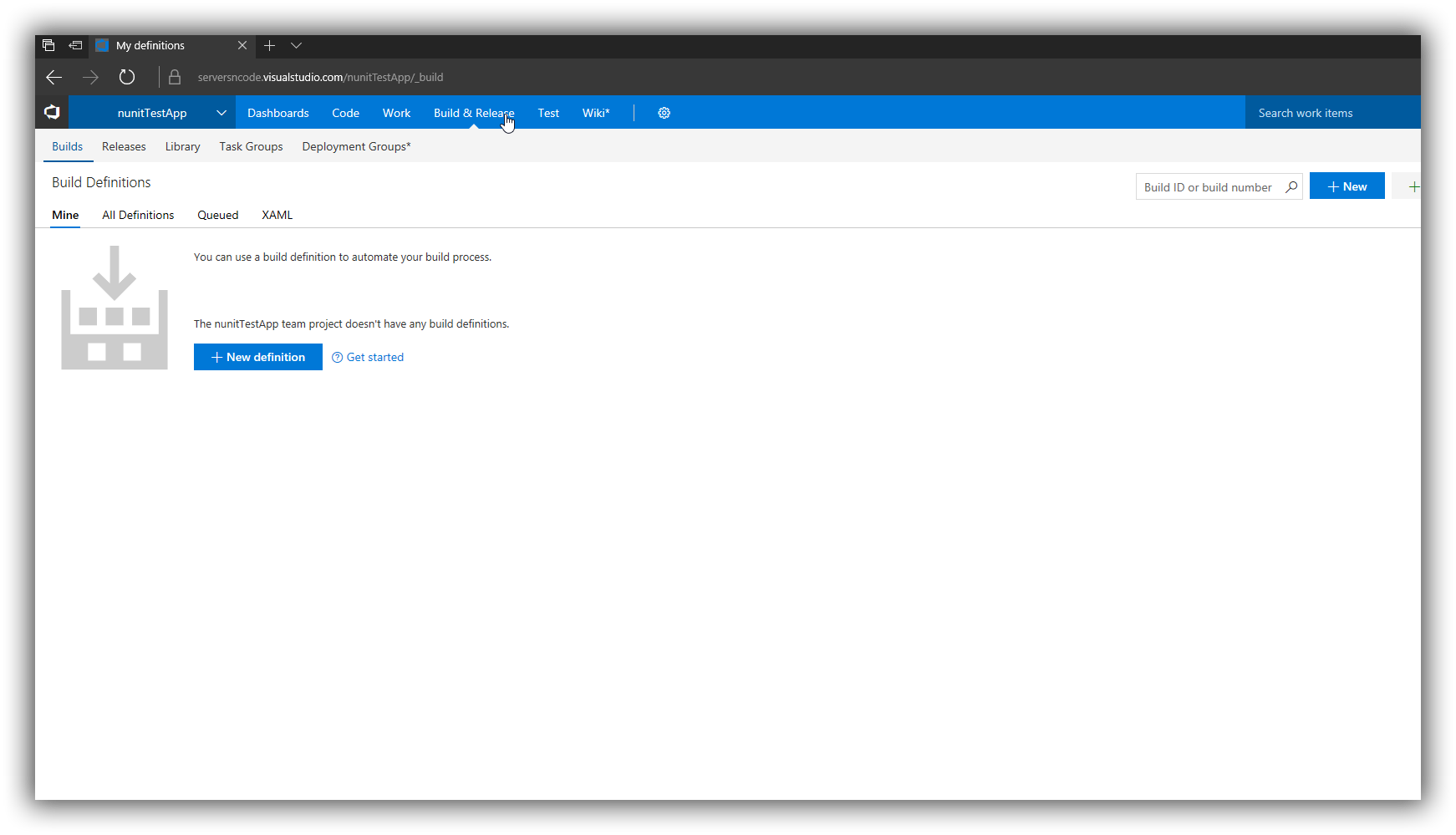 VSTS-NewBuild